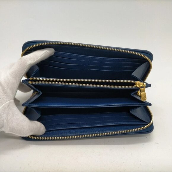 Louis Vuitton LV Long Wallet Navy Blue Monogram 700-042425 - Picture 5 of 9